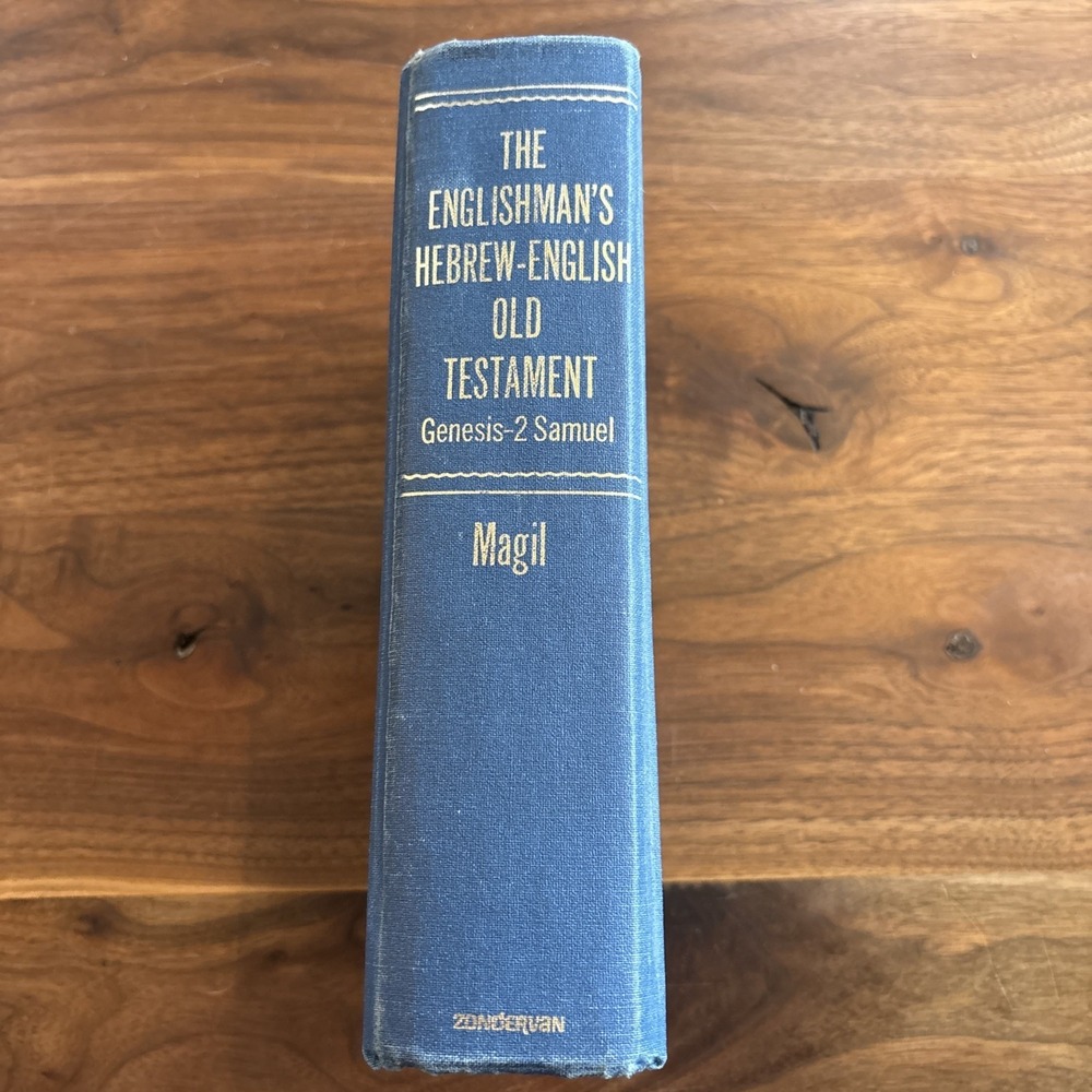 VTG 1974 The Englishman's Hebrew-English Old Testament Genesis 2 Samuel by Magil
